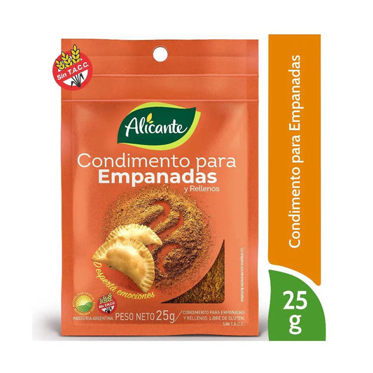 Condimento ALICANTE para empanadas 25g