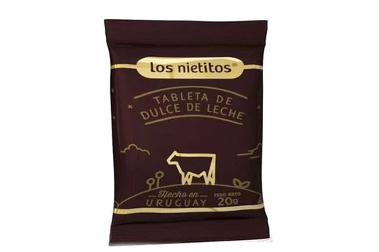 Tableta de dulce de leche LOS NIETITOS 20g