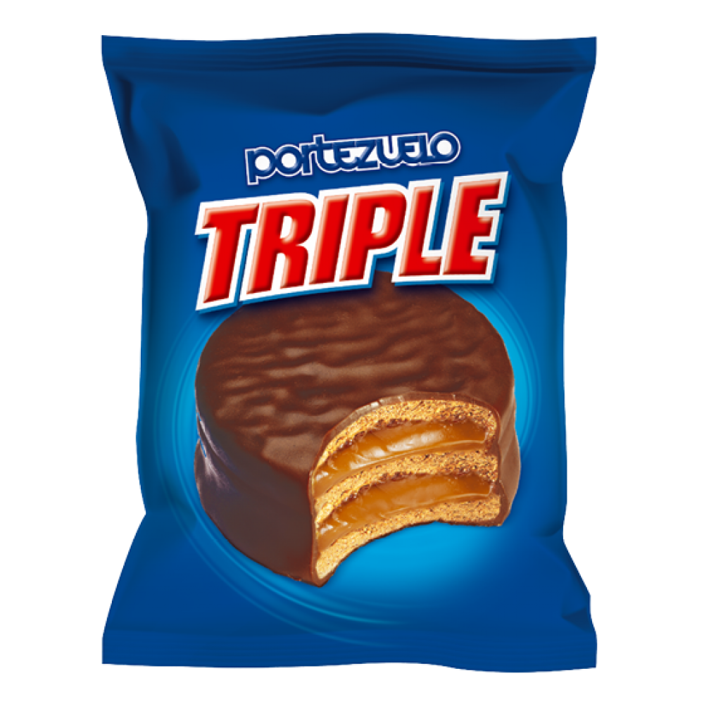 12 Alfajor PORTEZUELO Triple |