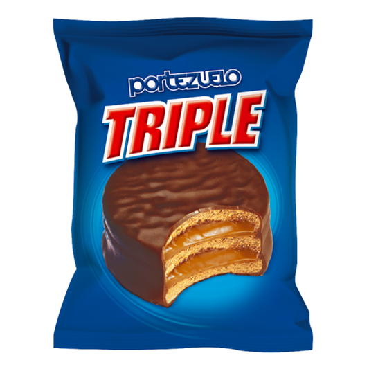 12 Alfajor PORTEZUELO Triple |