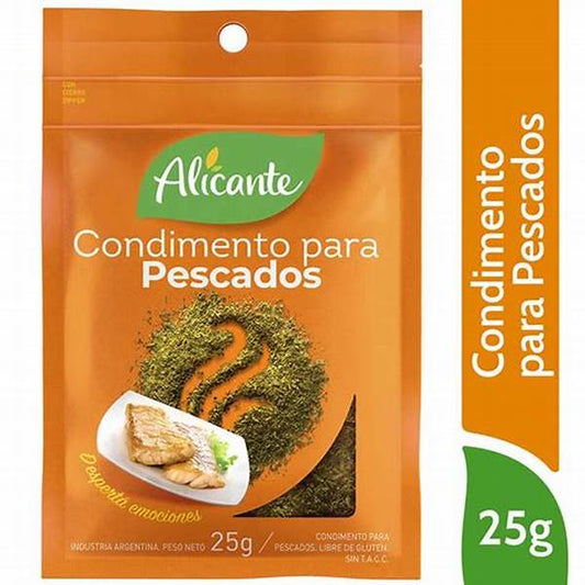 Condimento ALICANTE para pescado 25g