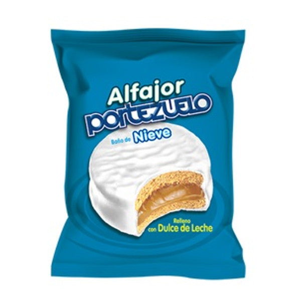 12 Alfajor PORTEZUELO Nieve |